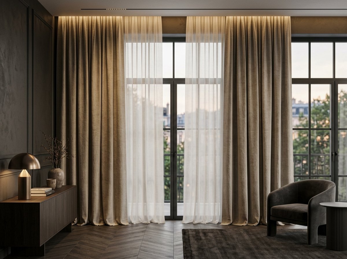 Premium sheer luxury curtains Gurgaon