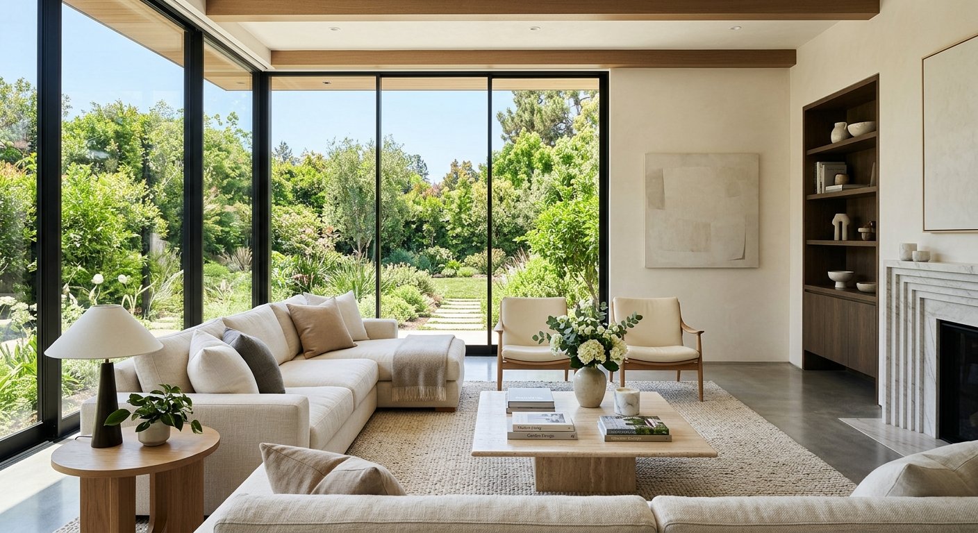 Fresh modern living room